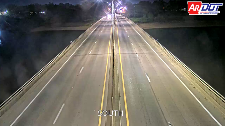 Hwy 7 at Arkansas River Bridge - South