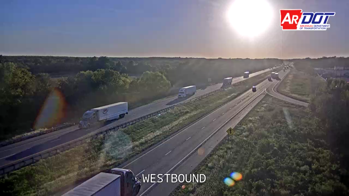 I-40 at Kerr Rd traffic camera, Pulaski County